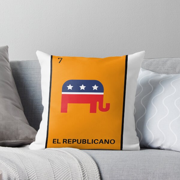 Item preview, El Republicano Conservative Republican Mexican Loteria Bingo Card Tarot Card designed and sold by casadeloteria.
