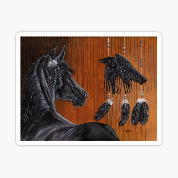 Call Of The Raven Sticker