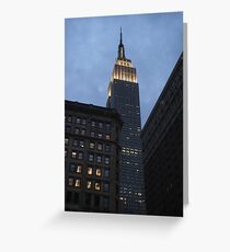 Empire State Building Greeting Card