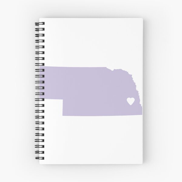 Item preview, Nebraska Love in Lilac designed and sold by Maren Misner.