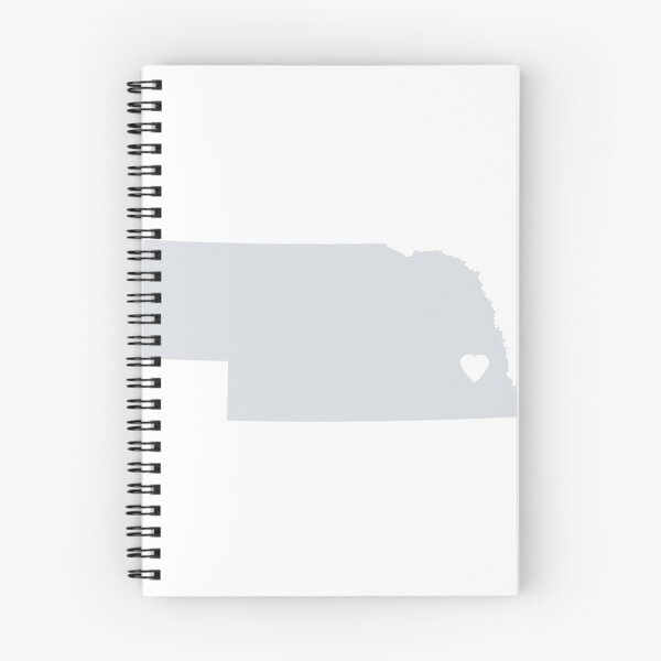 Item preview, Nebraska Love in Gray designed and sold by Maren Misner.
