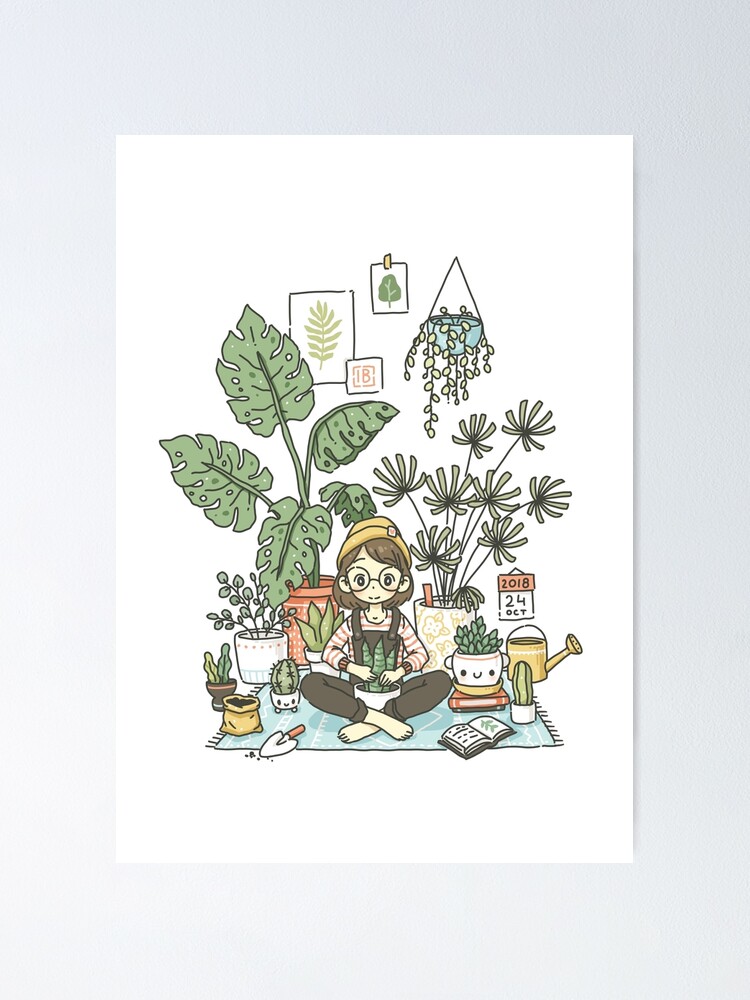 Alternate view of Plant Lady Poster