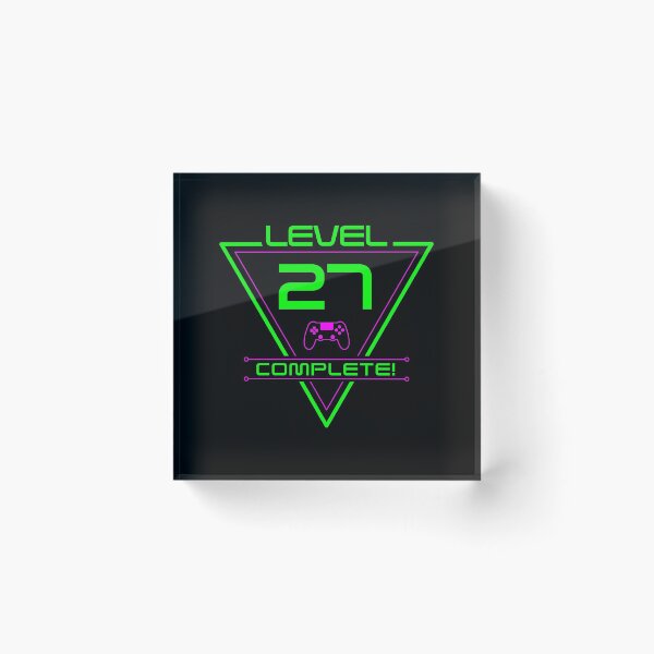 Item preview, Level Complete 27 Green&Pink designed and sold by ipiapacs.
