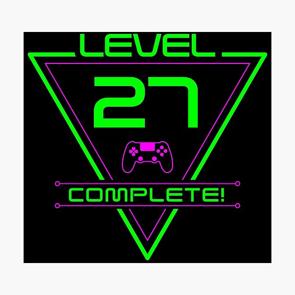 Item preview, Level Complete 27 Green&Pink designed and sold by ipiapacs.