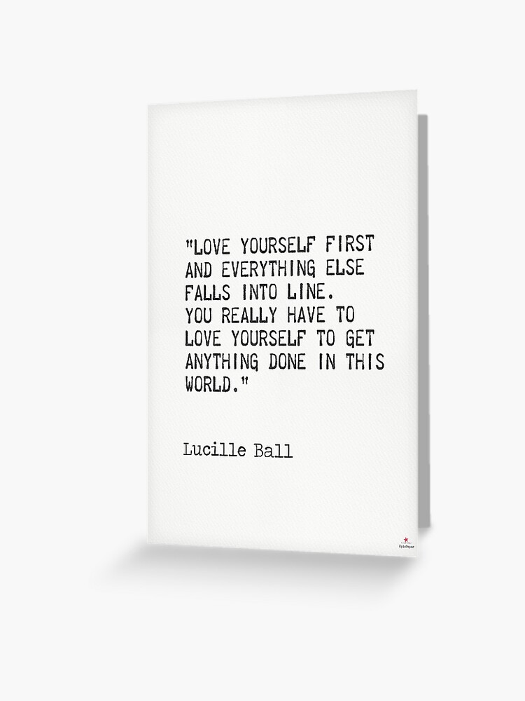 O que significa Love yourself first and everything else falls into  line.? - Pergunta sobre a Inglês (EUA)