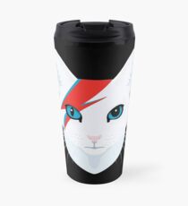 Cat Bowie Travel Mug