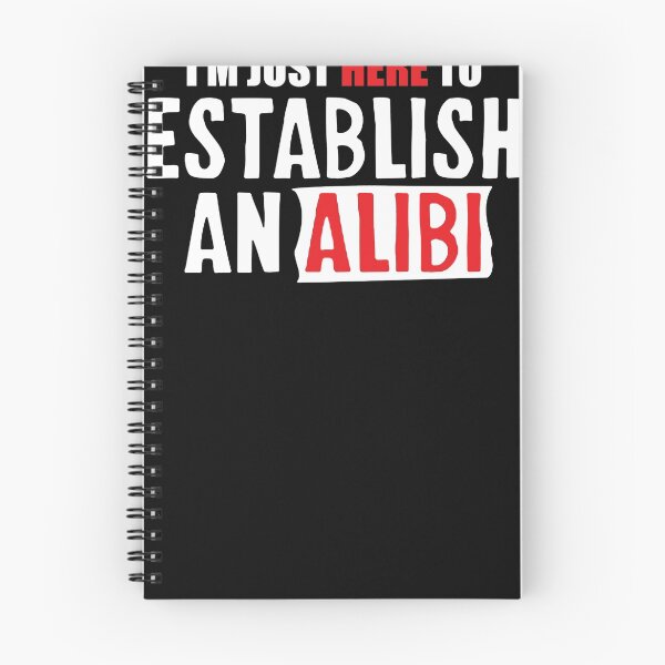 Item preview, Alibi Mens Womens T-Shirt / Hoodie designed and sold by DarrellHo.