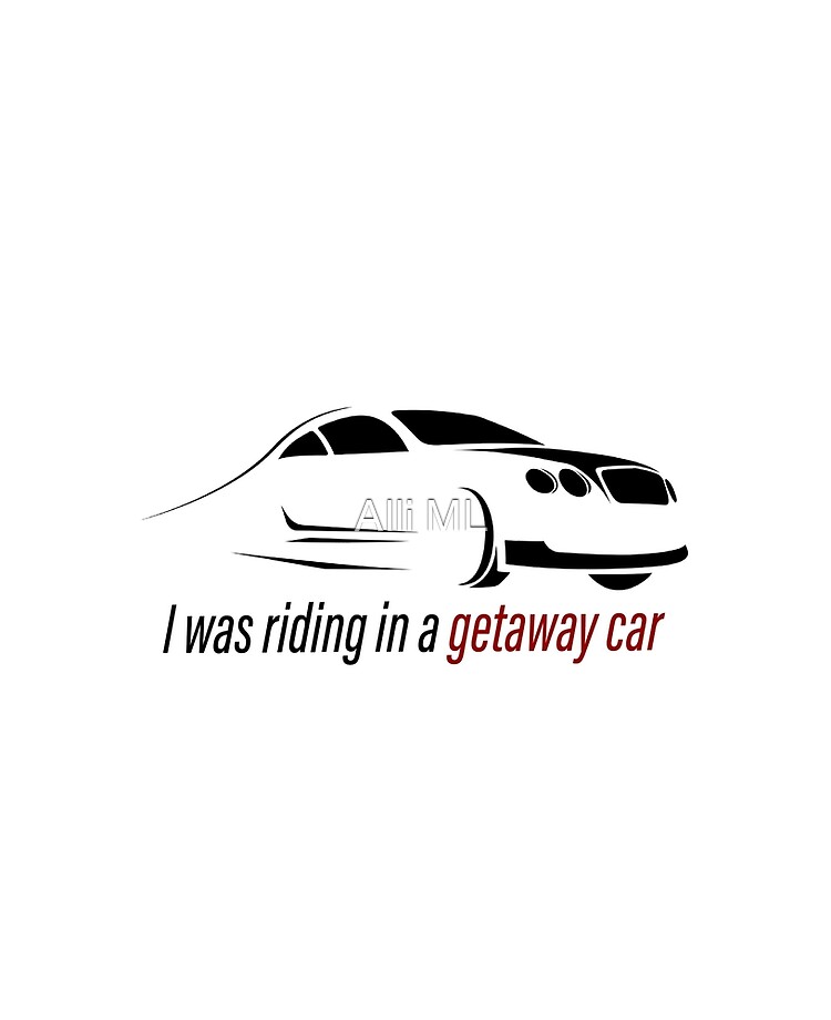 Taylor Swift Getaway Car Reputation Car Decal 