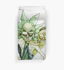 Toxic Rick and Morty Duvet Cover