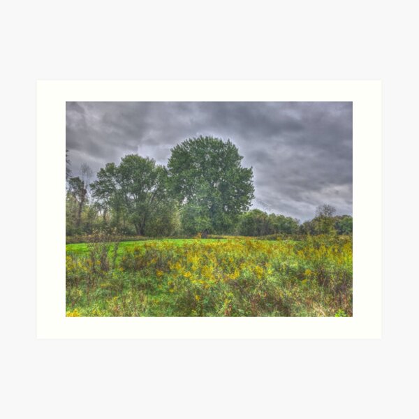 Blacklick Circle Earthwork, Reynoldsburg, OH Art Print