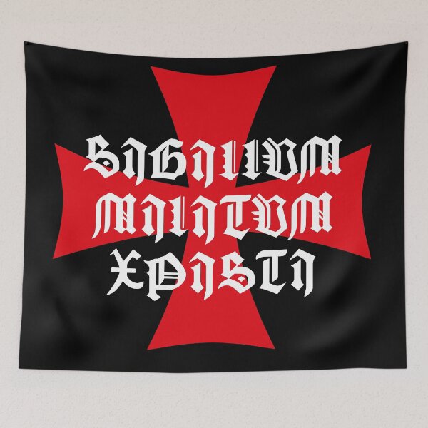 Item preview, 18 Knights saying SIGILLVM MILITVM XPISTI CROSS designed and sold by Margarita-Art.