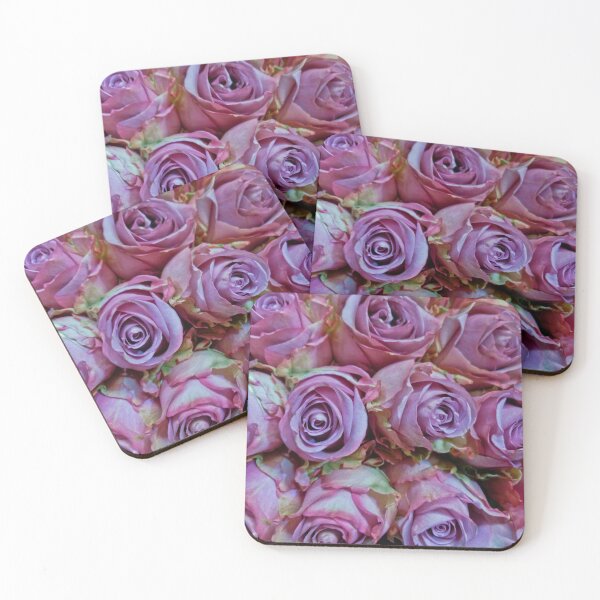 Item preview, VIOLET AND PINK TRI-COLOR ROSES designed and sold by Elaine Bawden.