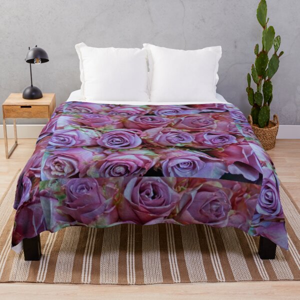 Item preview, VIOLET AND PINK TRI-COLOR ROSES designed and sold by Elaine Bawden.