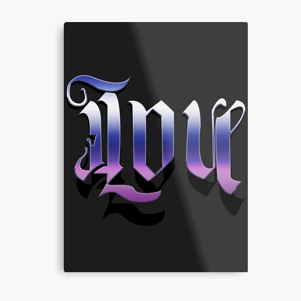 Ambigram Wall Art Redbubble