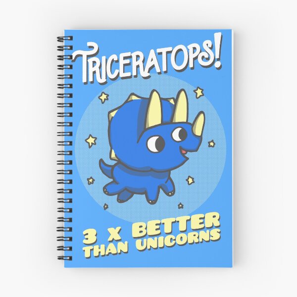Item preview, Triceratops 3 Times Better Than Unicorns designed and sold by Michael Brian.