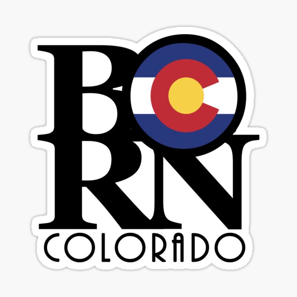 BORN Colorado Sticker