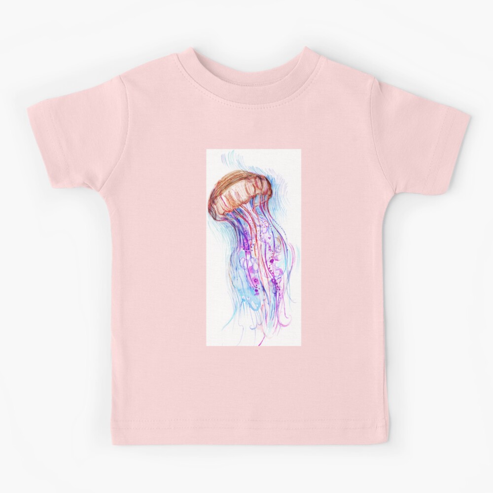 Kids Don't Be Jelly Shirt, Youth Kids Boy Girl T-Shirt, Jelly Fish Shirt,  Fishing Shirt, Fish T-shirt, Light Pink, X-Small