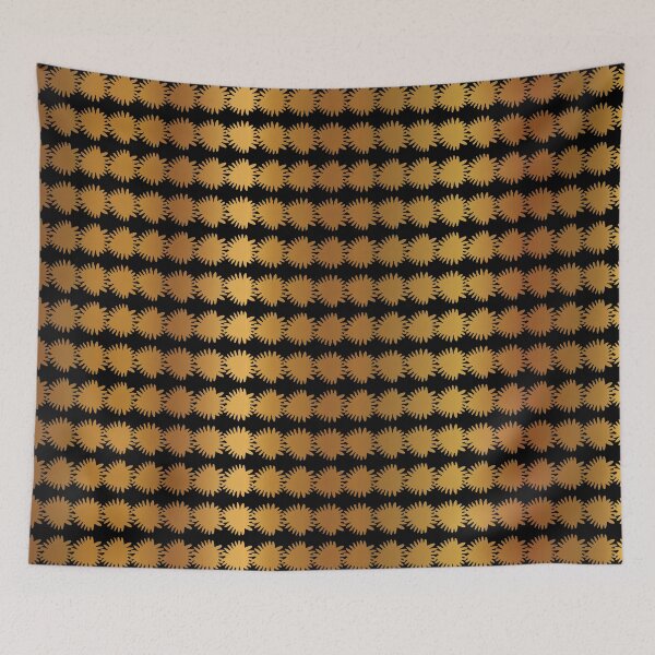 Item preview, Gold Copper Geometric Stripes Vector Pattern Hand Drawn designed and sold by Limolida.