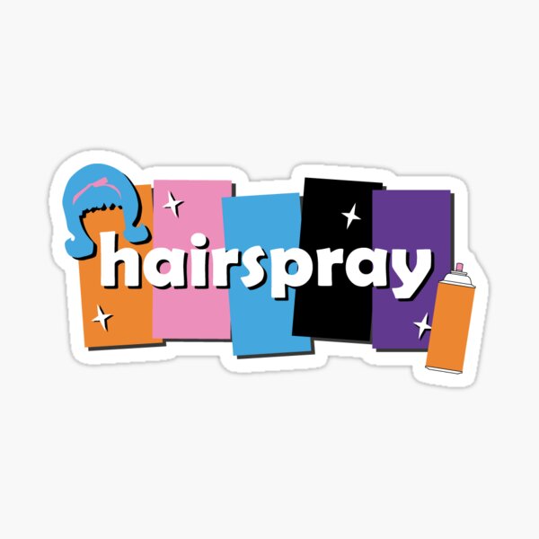 hairspray Sticker