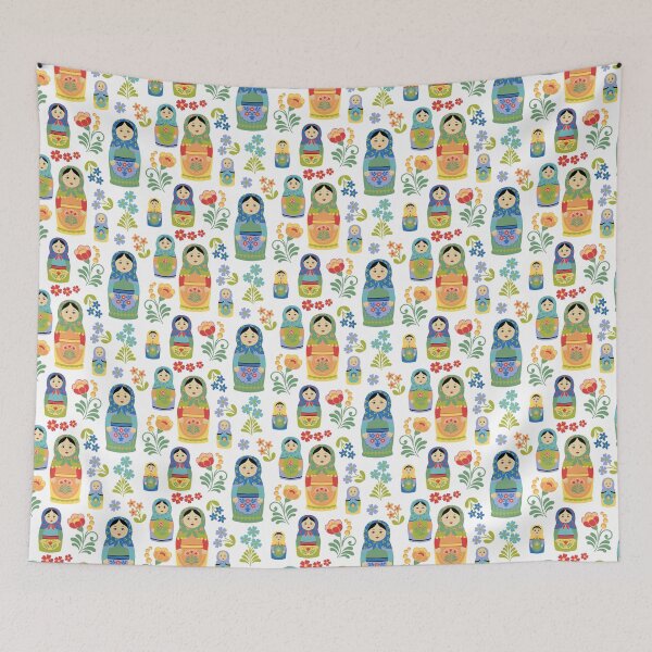 Item preview, Russian Nesting Dolls designed and sold by Barbara Pixton.