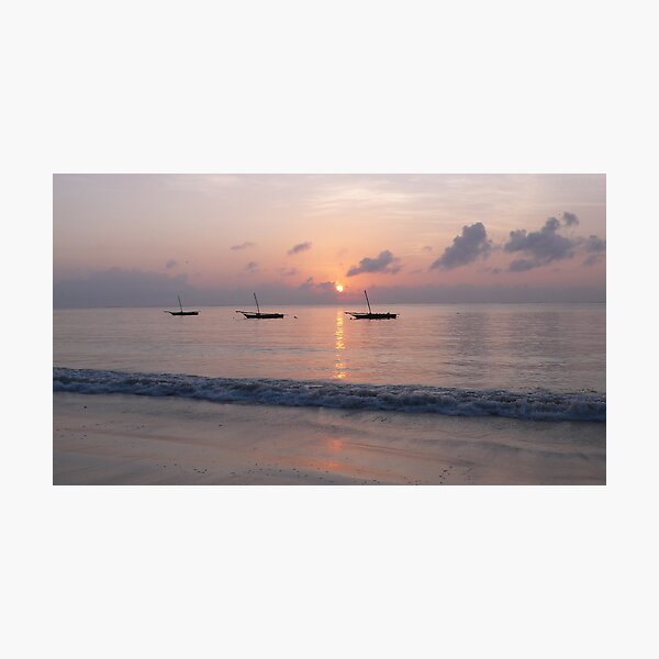 Sunrise, Bamburi Lagoon, Kenya 07 Photographic Print