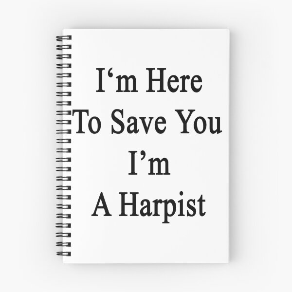 Item preview, I'm Here To Save You I'm A Harpist  designed and sold by supernova23.