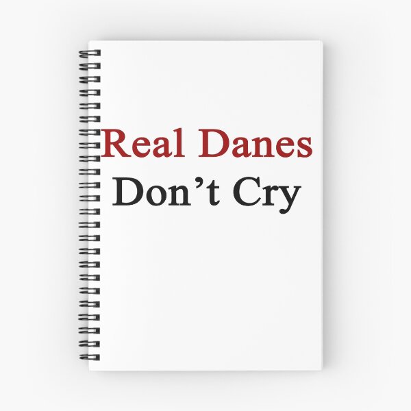 Item preview, Real Danes Don't Cry  designed and sold by supernova23.