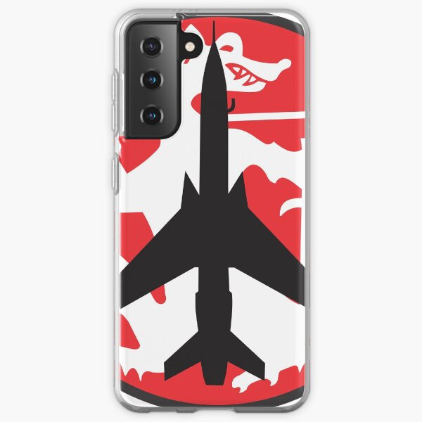 Insignia de comadreja salvaje F-105G Thunderchief - Estilo limpio Funda blanda para Samsung Galaxy