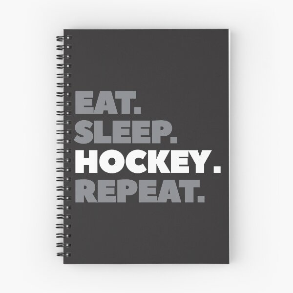 Item preview, Eat Sleep Hockey Repeat Tshirt - Gift Tee designed and sold by Oles Bielienkyi.