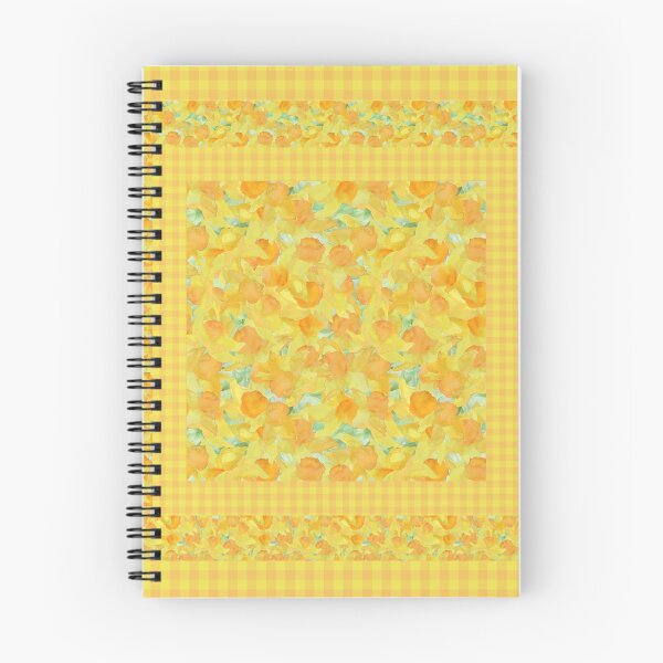 Item preview, Watercolor Golden Daffodils and Matching Check Gingham designed and sold by Judy Adamson.