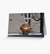 This little tea pot Greeting Card