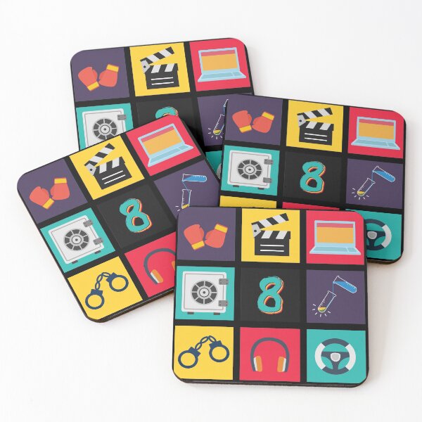 Item preview, Sense8 Flat Icons designed and sold by byebyesally.