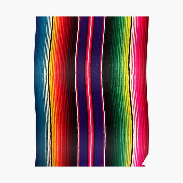 Mexican Serape Lovely Poster