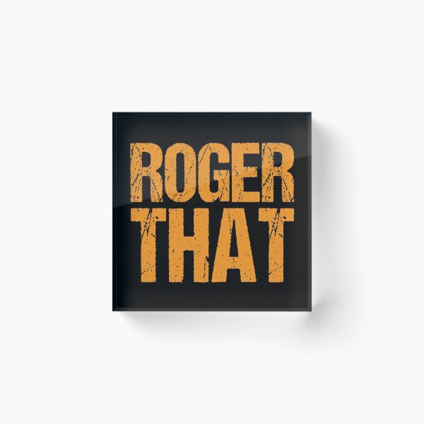 Item preview, Roger That designed and sold by MissDewi.
