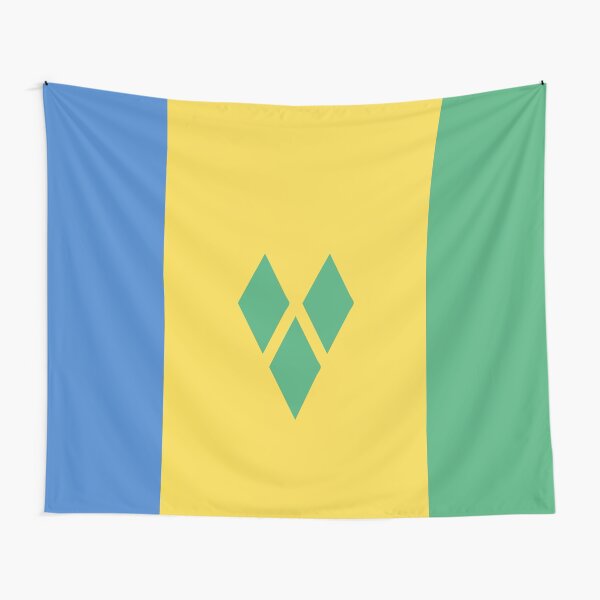 Saint Vincent and the Grenadines flag emblem Tapestry