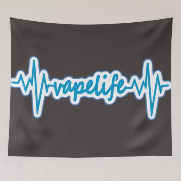 Item preview, Vapelife HeartBeat Blue designed and sold by 7ate9Dogs.