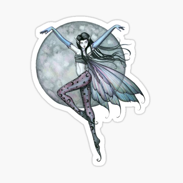 Item preview, Luna's Ascent Fairy Art by Molly Harrison designed and sold by Molly  Harrison.