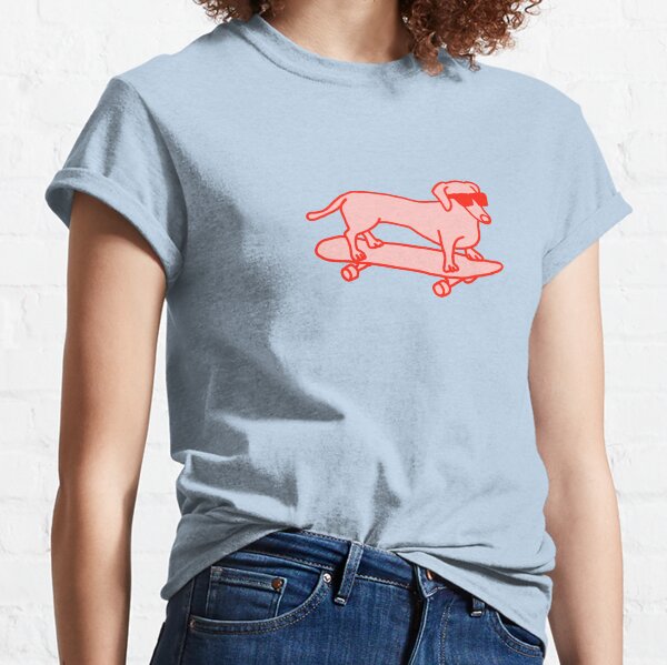 Item preview, Sausage Dog on a Skateboard  designed and sold by Francesca Williams.