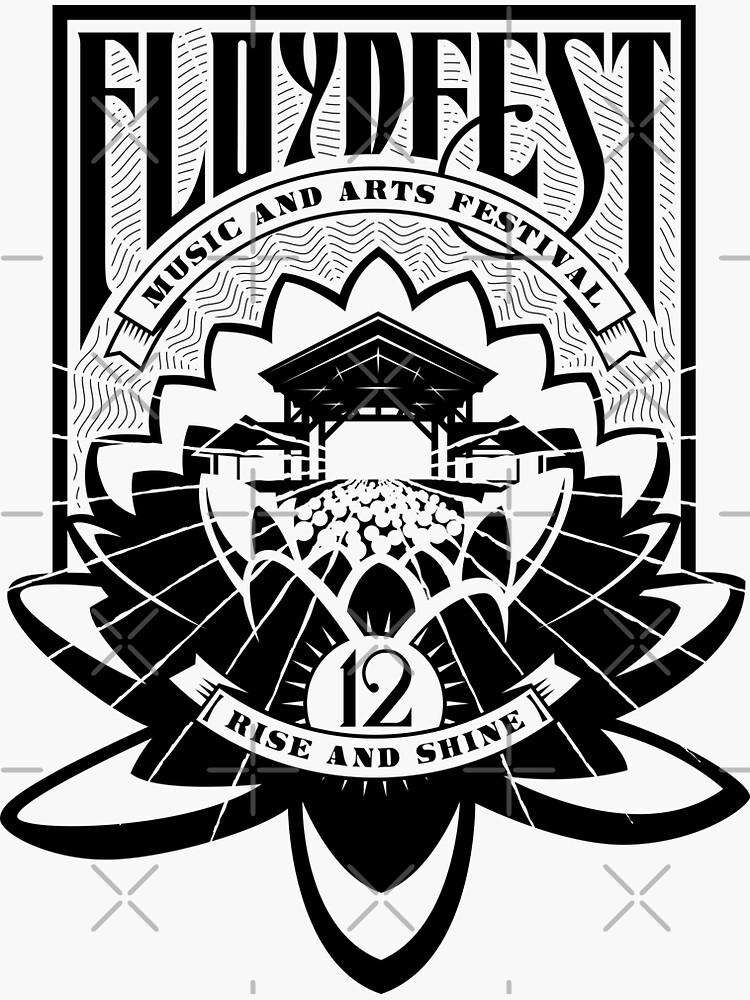 Thumbnail 3 of 3, Sticker, Floydfest Tribute designed and sold by mark5four0.