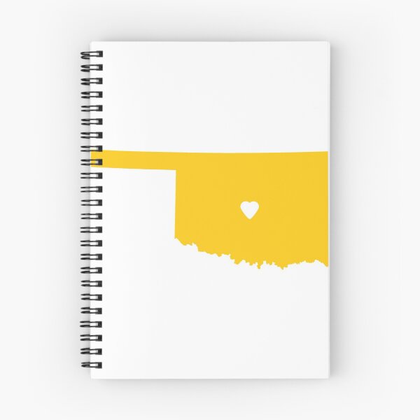 Item preview, Oklahoma Love in Mustard designed and sold by Maren Misner.