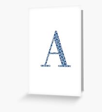 Alpha Greeting Card