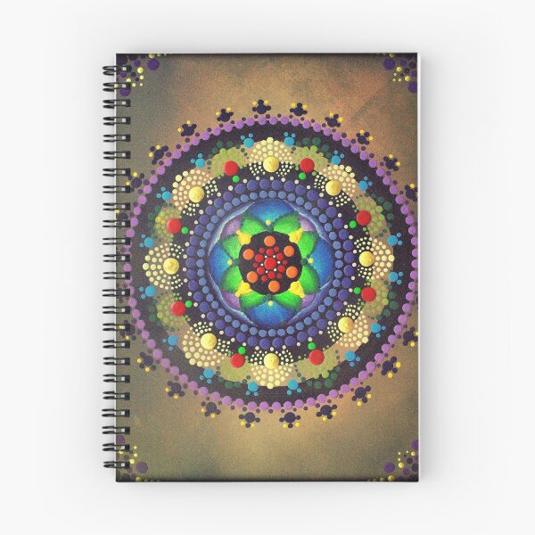 Item preview, Rainbow Mandala designed and sold by Kirsty Russell.