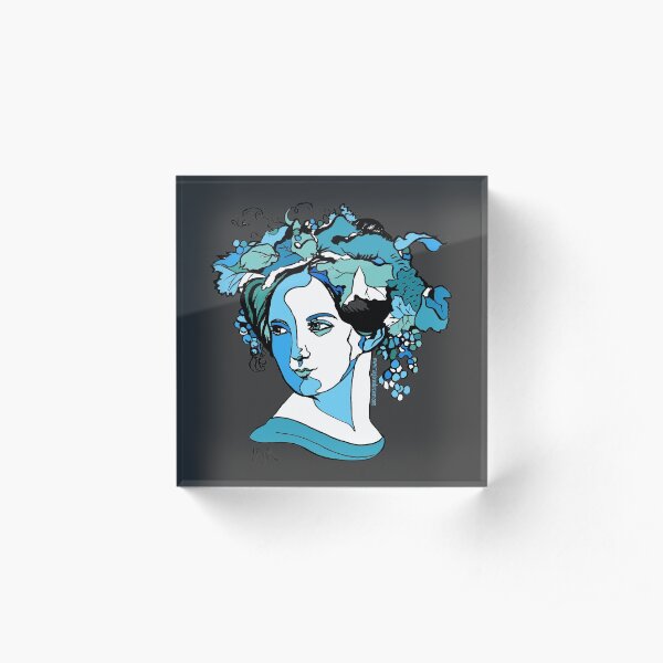 Fanny Mendelssohn Composer Acrylic Block