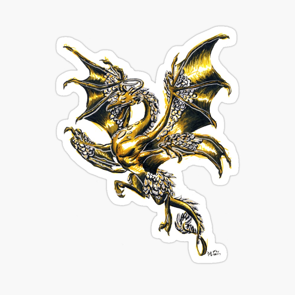 Celestial Dragon Art Board Print By Chemnicorn Redbubble