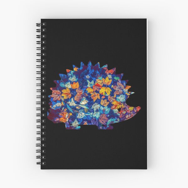 Item preview, hedgehog autumn leaves designed and sold by TShirtsByMs.