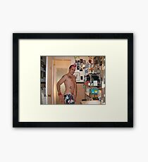 skinhead Framed Art Print