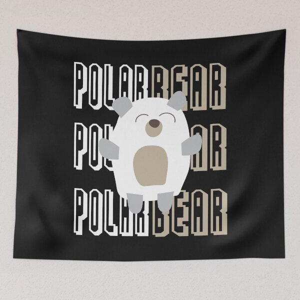 Item preview, Polar bear bear cuddly toy Gift Polarbear designed and sold by tarek25.