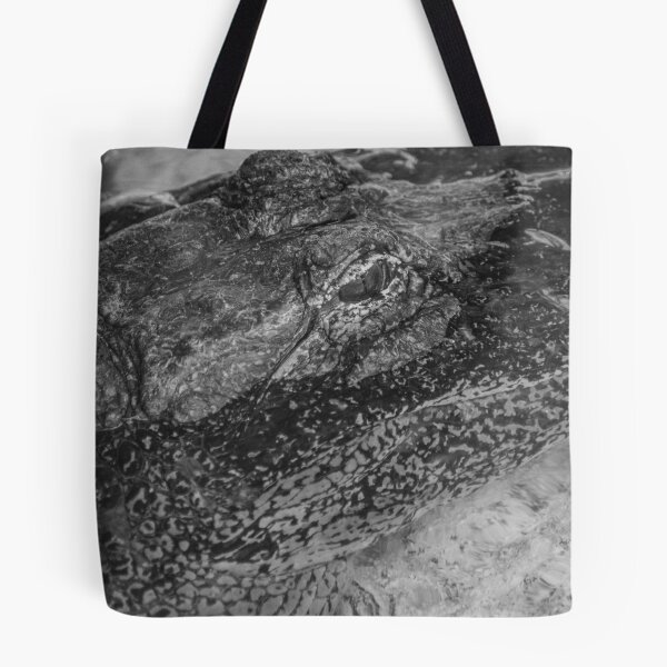 Item preview, Relaxing Alligator black and white 3 designed and sold by KensLensDesigns.