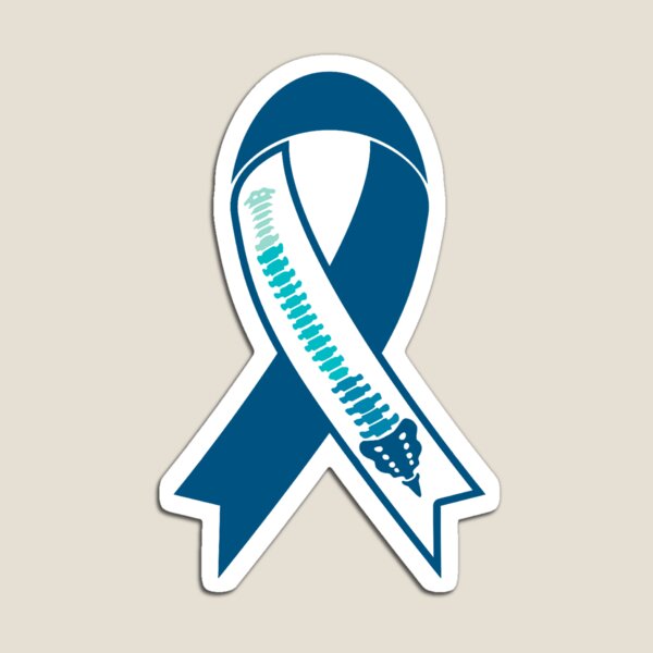 Acute Flaccid Myelitis (AFM) Awareness Ribbon Magnet