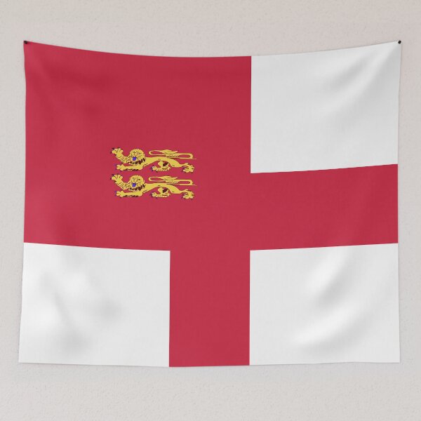 Artikelvorschau, Sark Flagge Emblem entworfen und verkauft von Alexander Nedviga.